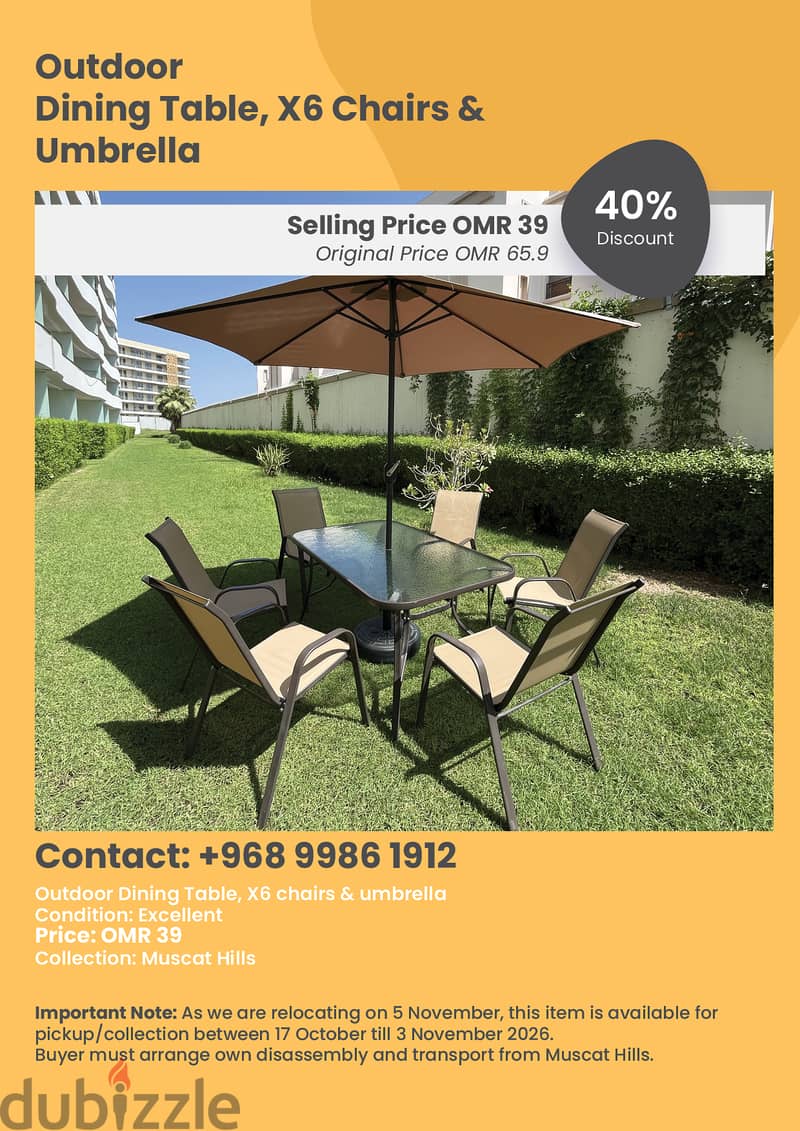 Relocation Sale - 40% discounted prices - Muscat Hills 19