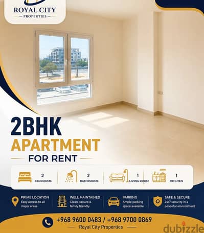 For Rent | 2-Bedroom Apartment in Barka