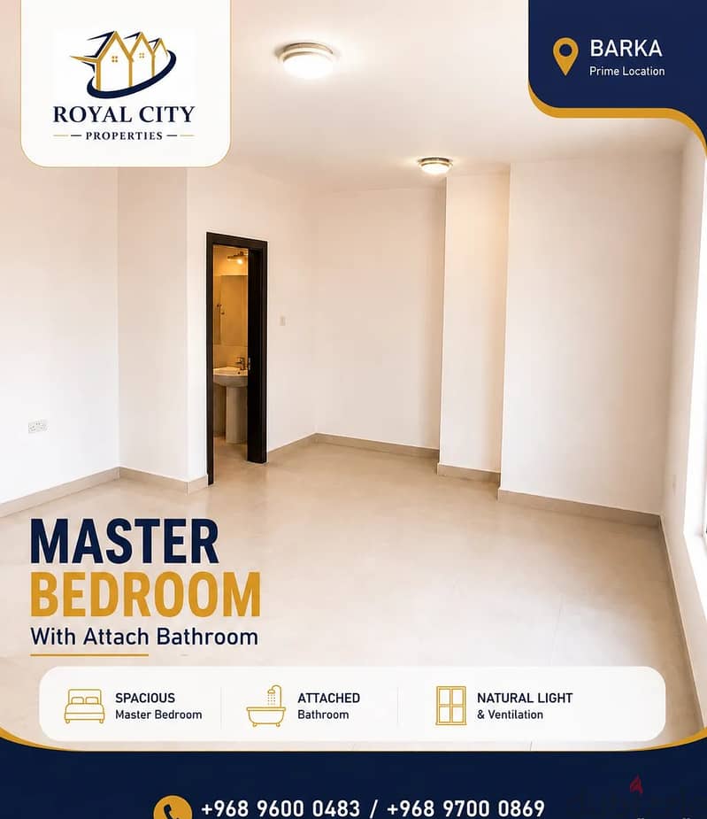 For Rent | 2-Bedroom Apartment in Barka 1