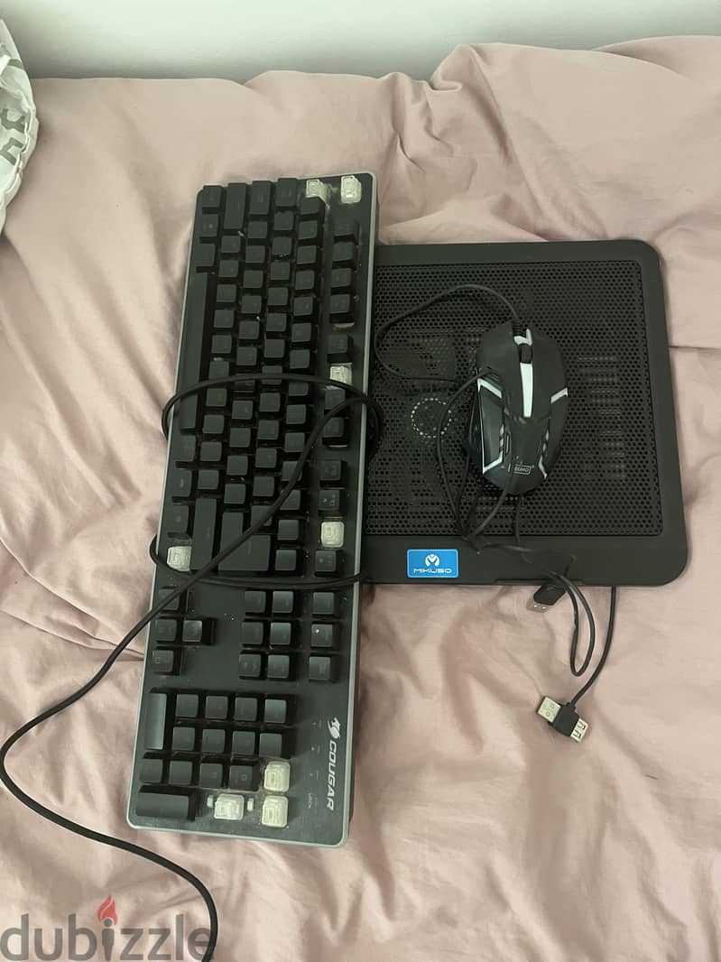 {CHEAP} GAMING KEYBOARD, MOUSE AND COOLER NEGOTIABLE 3