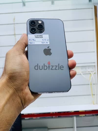 Apple - iPhone 12 Pro -512 GB - Fine performance phone ايفون