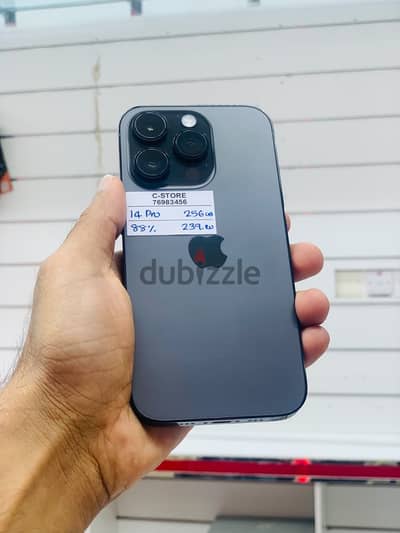 Apple - iPhone 14 Pro -256 GB - Perfect condition device ايفون