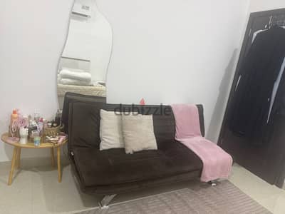 Flex 3-Seater Fabric Sofa Bed - Chocolate