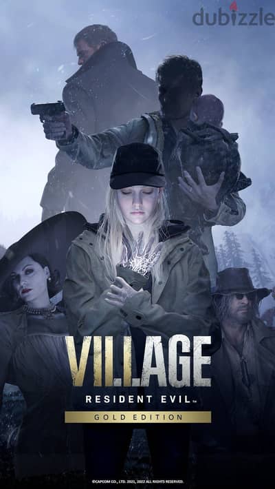 لعبة Resident evil village 8 النسخة الذهبية مع أضافة روز