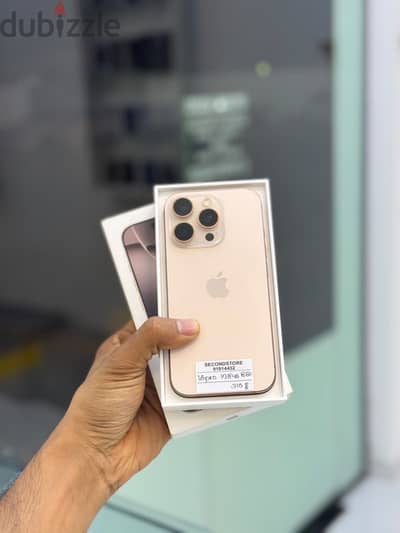 Apple - iPhone 16 Pro 128/256 GB - 16 Pro Max 512 GB - ايفون - Good
