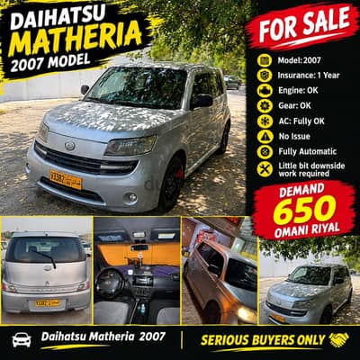 Diahatsu Matheria 2007 Model