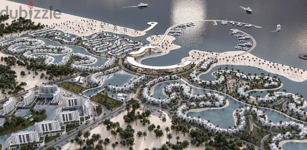شقة من غرفة وصالة بتملك حر-مطلة علی المیاه-محافظة مسقط Waterfront 1BR Flat-Muscat-Freehold-Pay. Plan