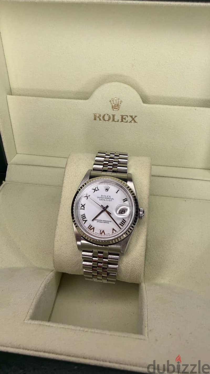 ROLEX DATE JUST 36 VERY CLEAN 2