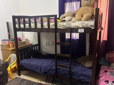 used children bunker with mattress