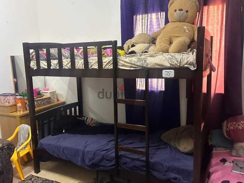 used children bunker with mattress 2
