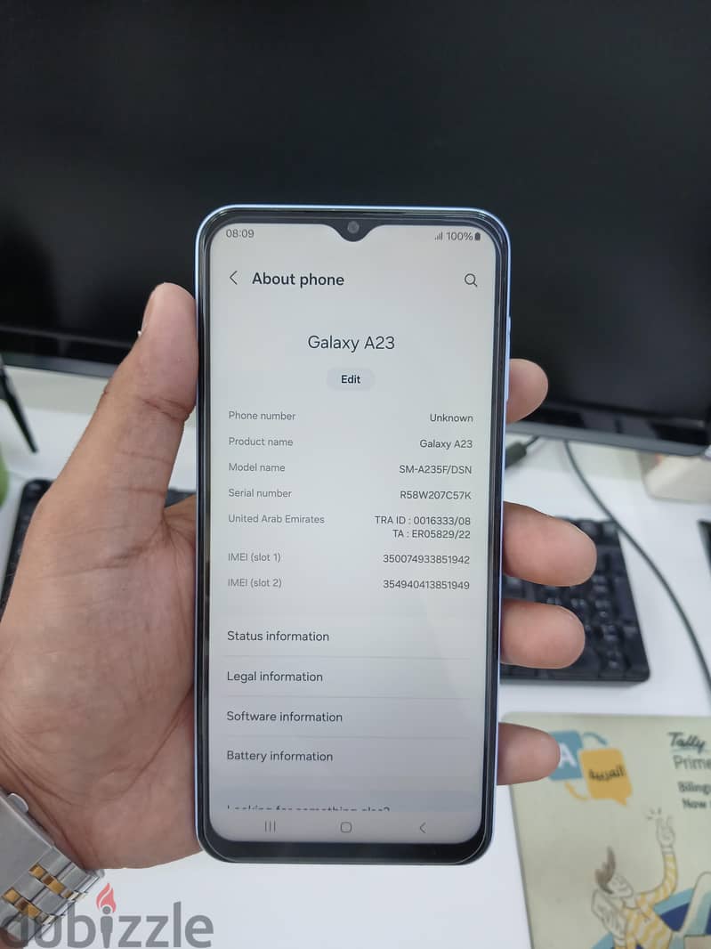 Galaxy A23 6/128gb good condition 3