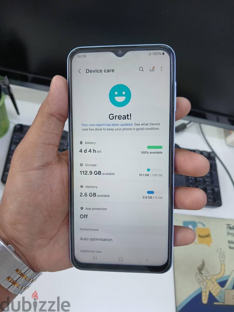 Galaxy A23 6/128gb good condition 4