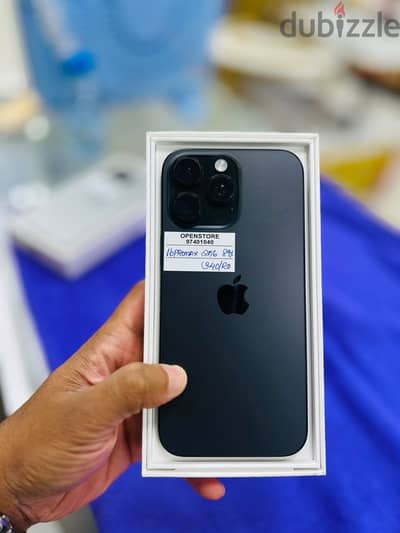 Apple - iPhone 16 Pro Max -256 GB - Good condition with box ايفون