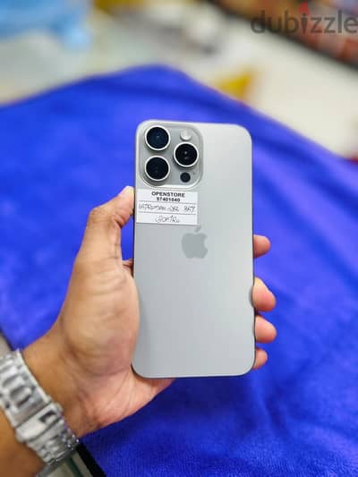Apple - iPhone 15 Pro Max -256 GB - Super condition ايفون