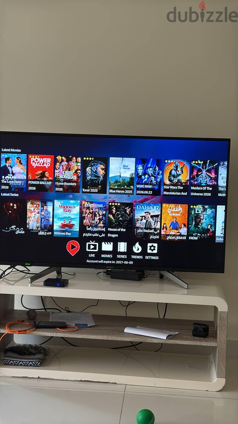 Tv receiver available with one year channels 13