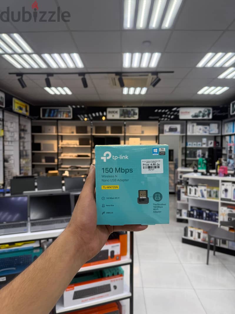 Brand New TP-Link Nano USB Wi-Fi Adapter in Oman | Fast Speed 1