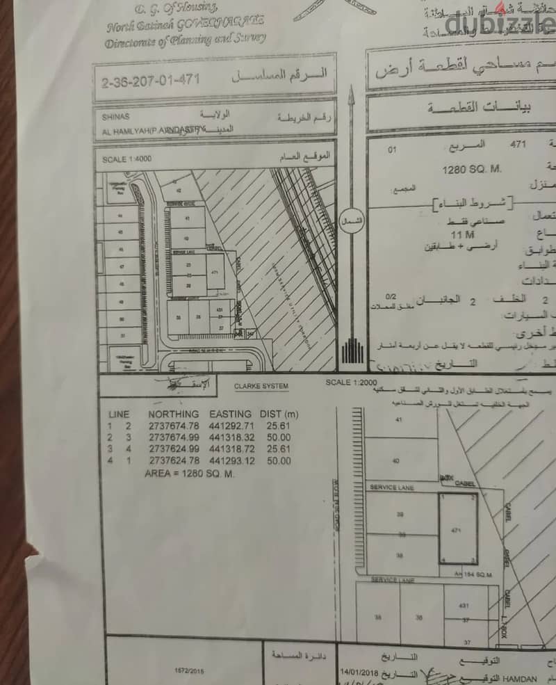 For Rent | Industrial Land in Shinas – 4,300 sqm 1