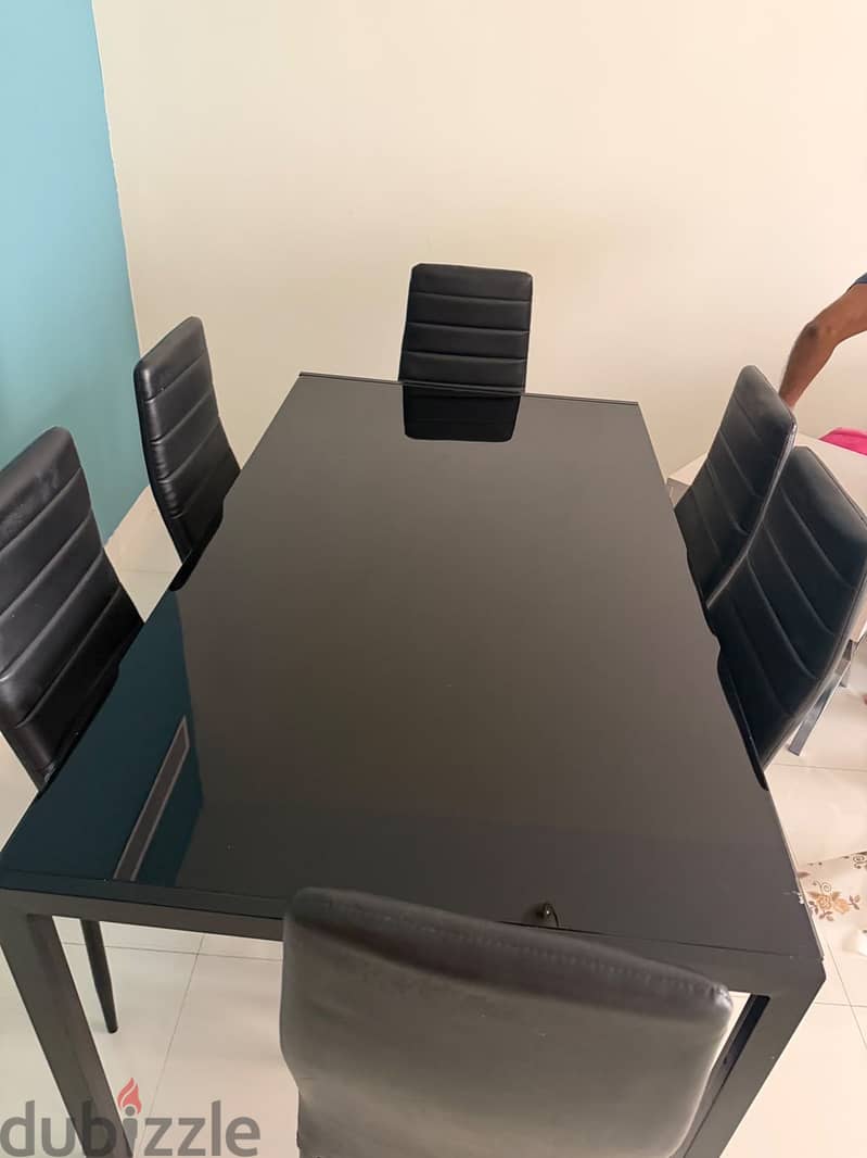 Dining Table with 6 Chairs for Sale – Bausher, Muscat 2