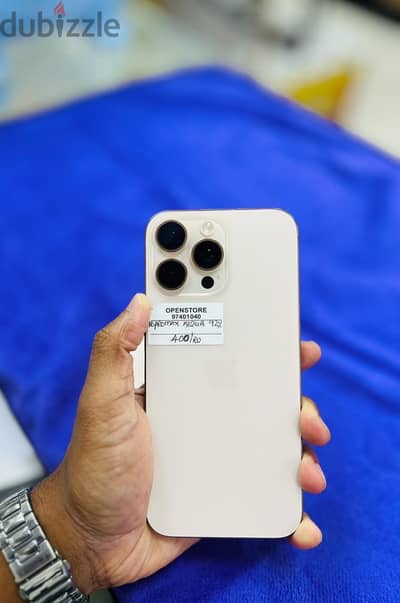 Apple - iPhone 16 Pro Max -512 GB - Super performance device ايفون