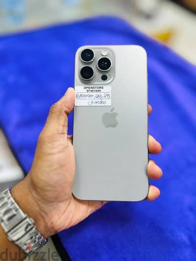Apple - iPhone 16 Pro Max -256 GB - Amazing performance device ايفون