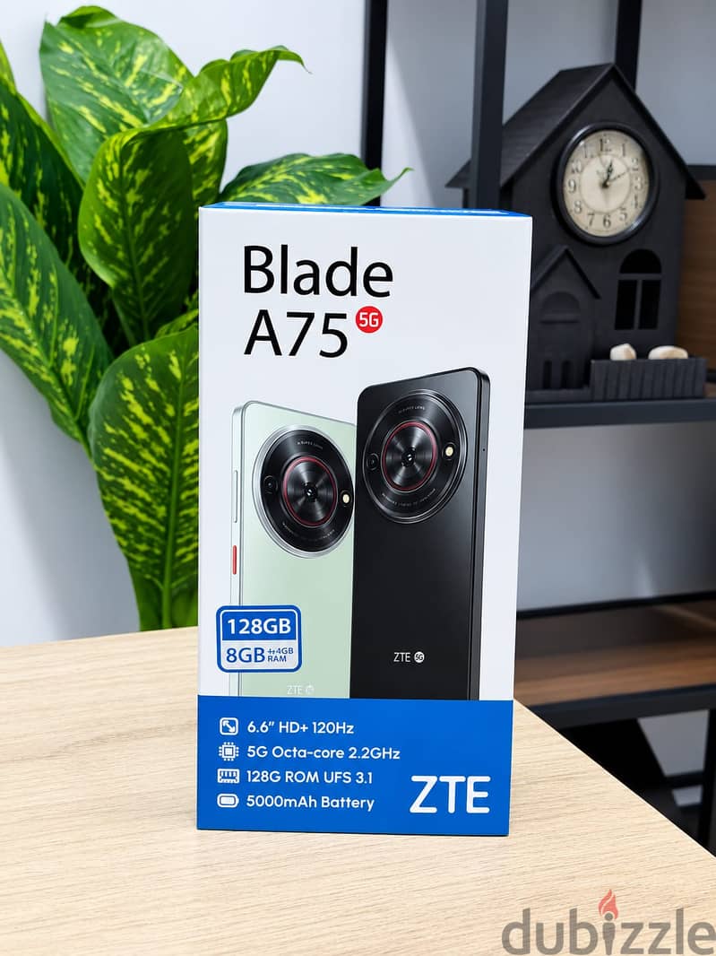 Brand New ZTE Blade A75 in Oman | 128GB Storage 1