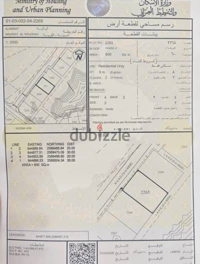 For Sale | Residential Land in Madinat Al Nahda, Al Amerat