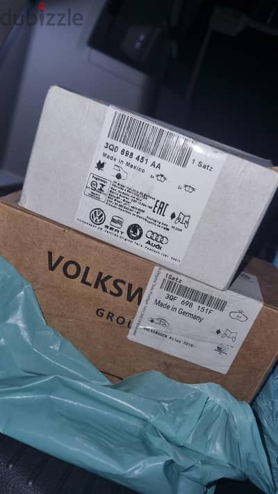 VW back & front original brake pads
