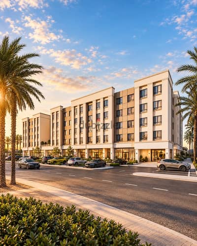 Semi Furnished Flat For Sale in AL Mozon Residence Mawaleh North SR-HD-386