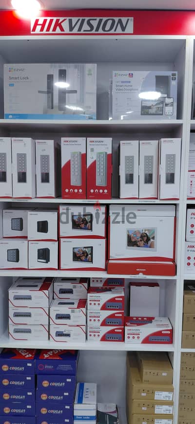 cctv , intercom , networking item , cables , selling& installlation