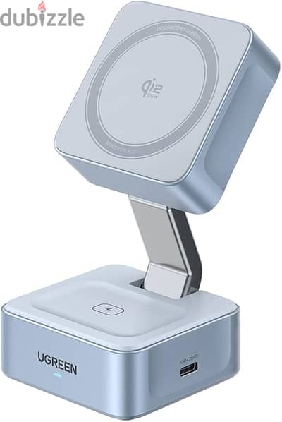 UGREEN MagFlow Qi 2-in-1 Foldable Wireless Charging Station