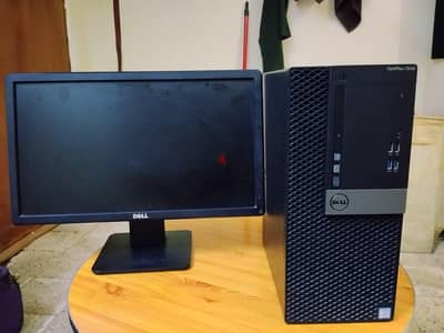 Dell optiplex 7040 cor i5 6th generation with Lcd