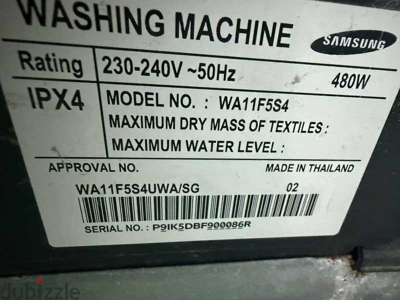 washing machine urgent sale good condition 2