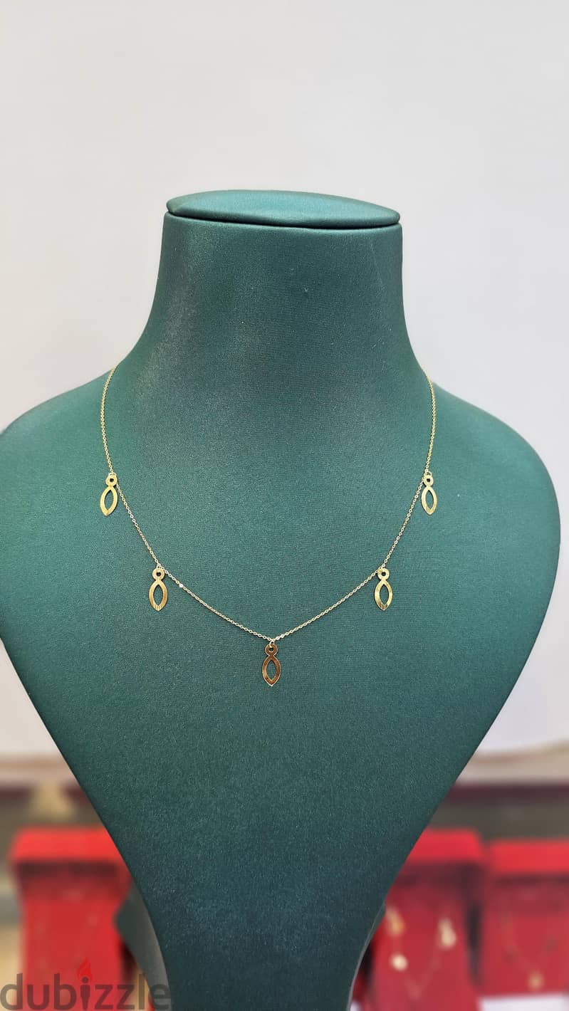 Gold Necklace 21k orignal gold 1