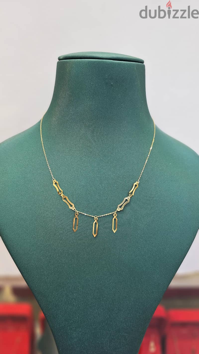 Gold Necklace 21k orignal gold 2