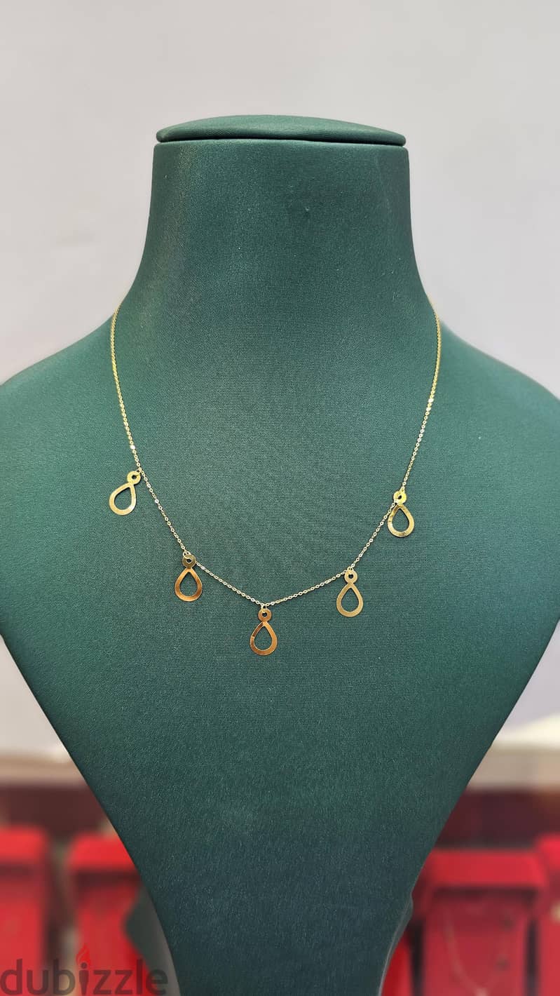 Gold Necklace 21k orignal gold 3