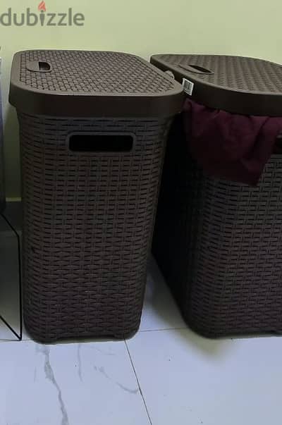 2 no Laundry Hamper – Used, Good Condition
