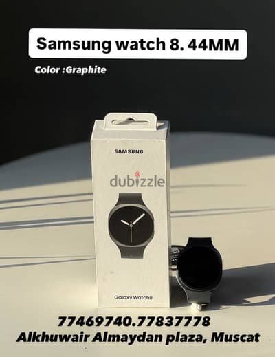 Samsung watch series 8 44 MM with box and cable also