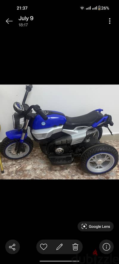 Kids electric bilke