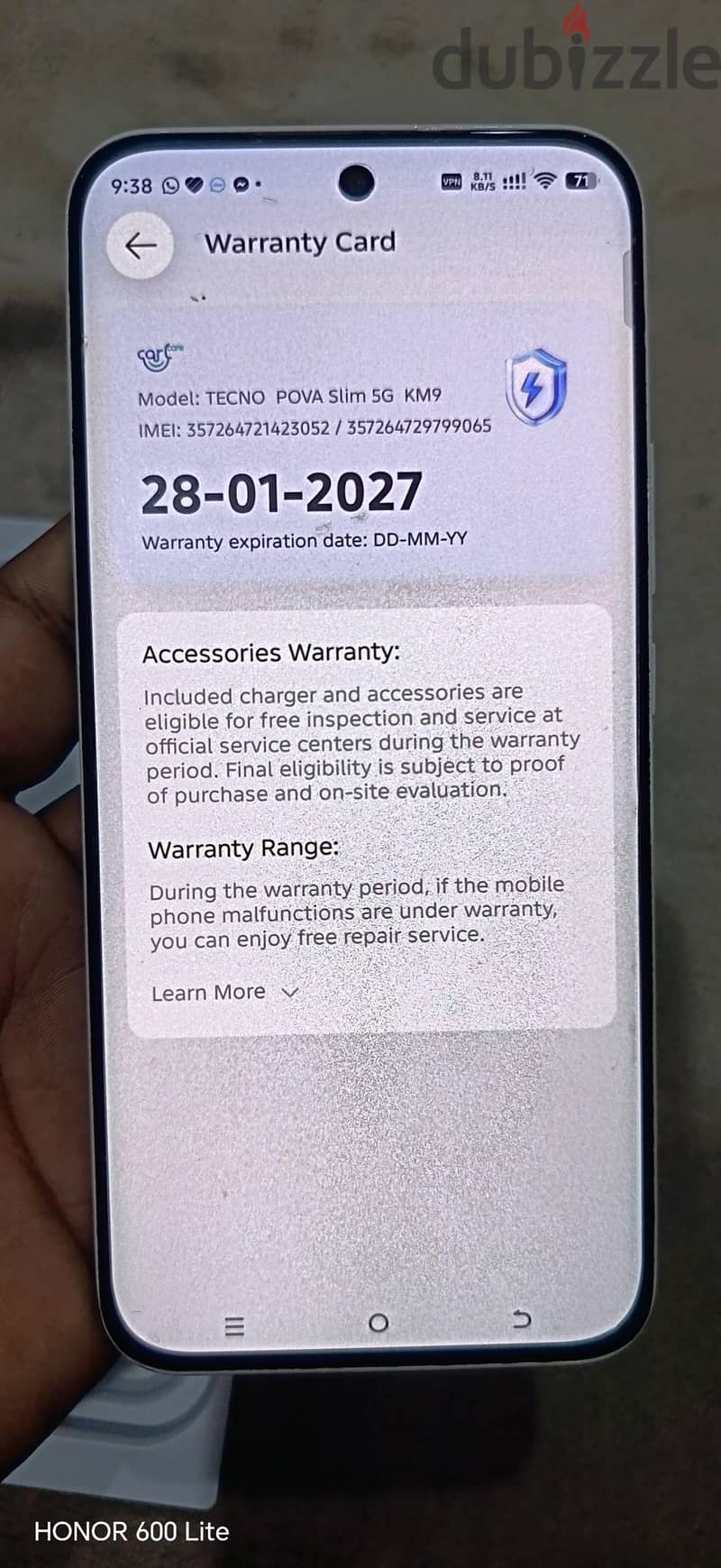 Tecno POVA 7 7