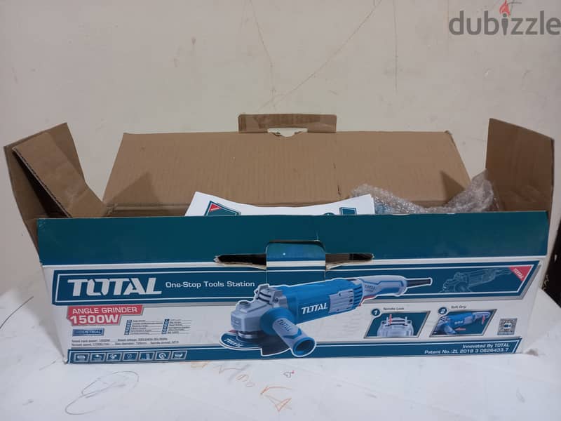 Total Angle Grinder 5 Disk" 4