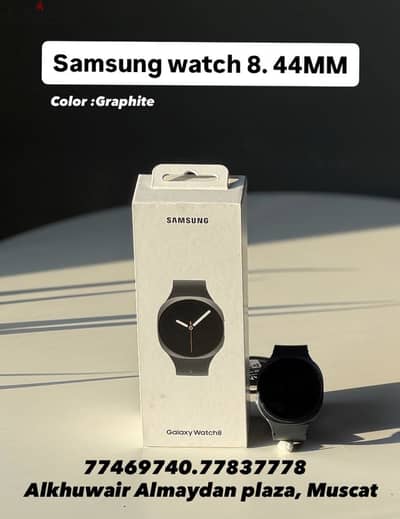 Samsung Watch series 8 44MM with box amazing condition best price