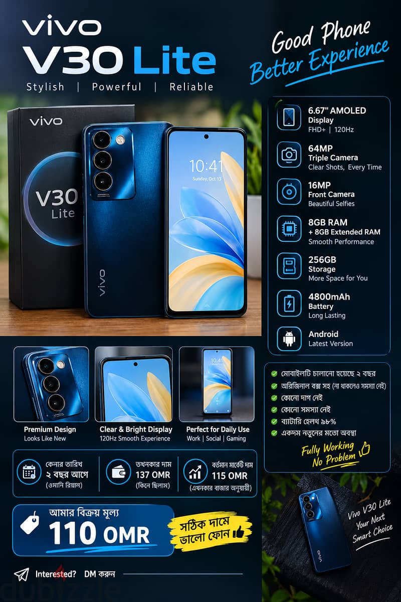 Vivo v30 lite 5g 1