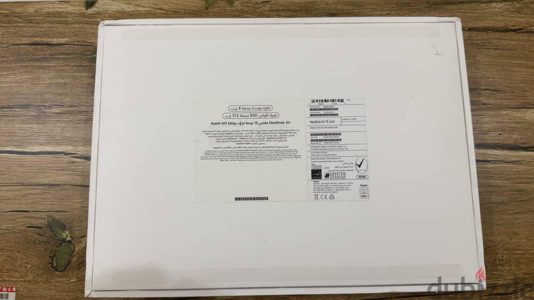 MacBook Air 15 inch M2 512GB 6