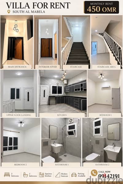 Family villa for rent in maabila