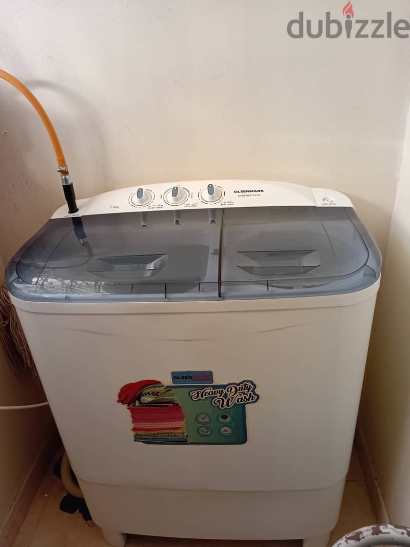 LG Refrigerator, Geepas microwave,semi automatic washing machine 1