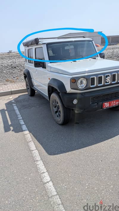 roof bars and tent for 4x4
