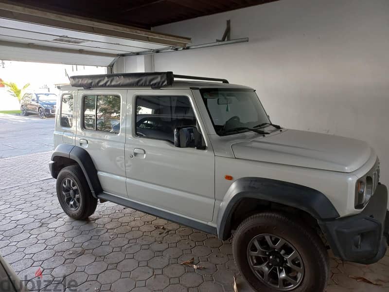 roof bars and tent for 4x4 2