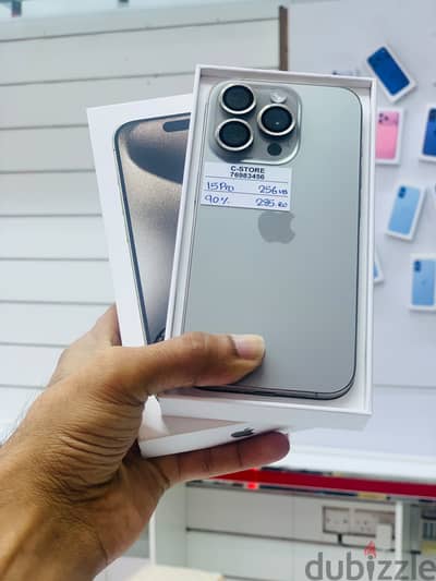 Apple - iPhone 15 Pro -256 GB - Great working ايفون
