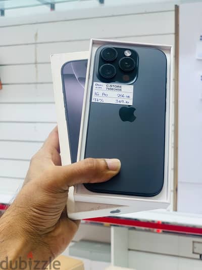 Apple - iPhone 16 Pro -256 GB - Fine working with box ايفون