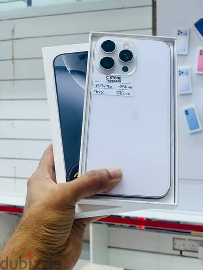 Apple - iPhone 16 Pro Max -256 GB - Box piece- Awesome working ايفون